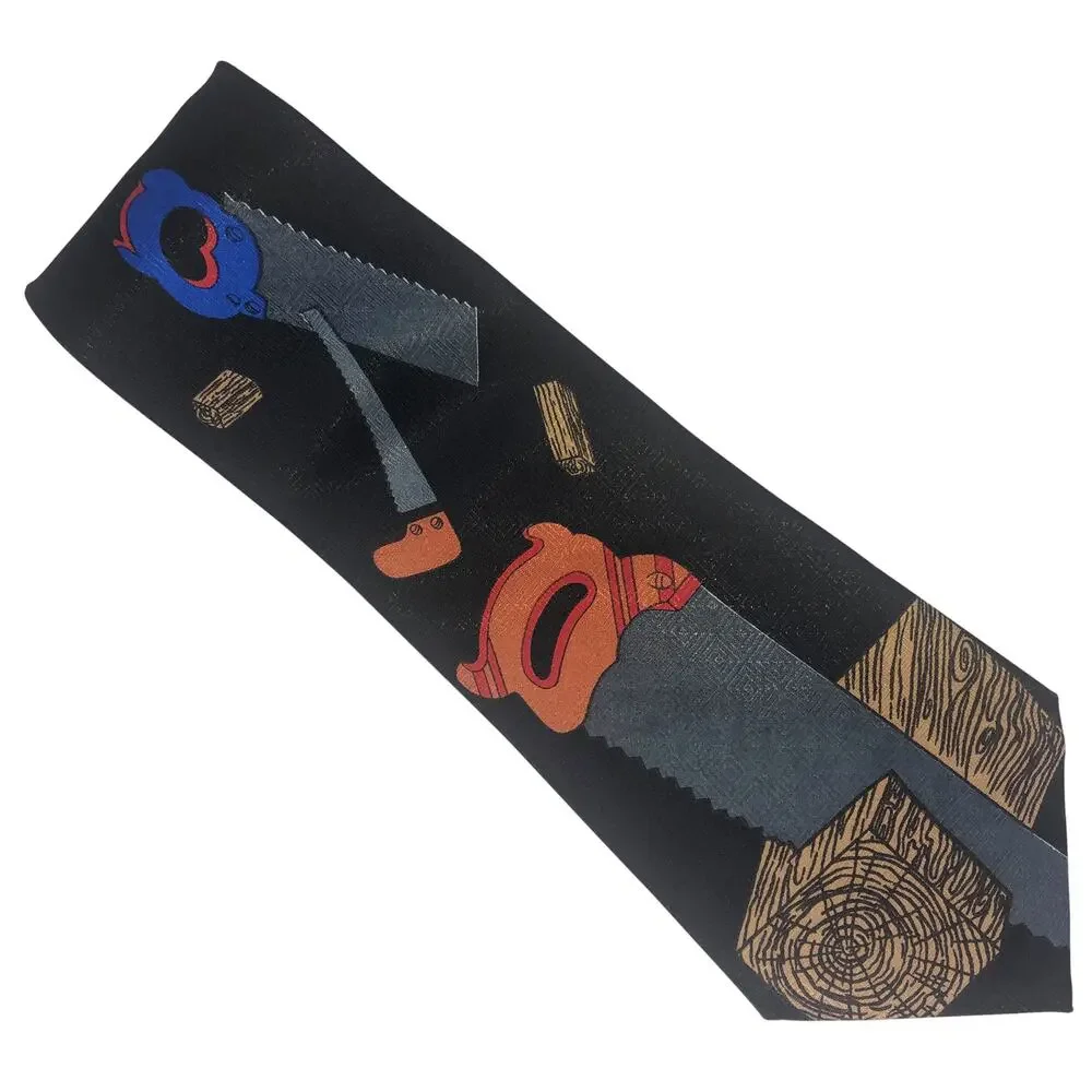 Saw Tools Tie